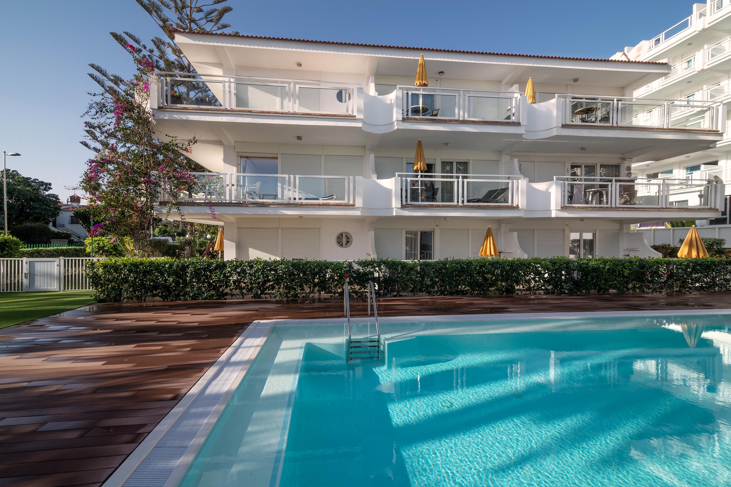 Apartamentos Montemayor プラヤ・デル・イングレス エクステリア 写真